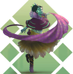 Entertainer class created for TTRPG