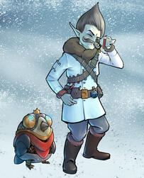 Character art for Rime of the Frostmaiden Campaign