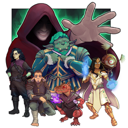 Group commission for Amateur(ish) Productions Campaign